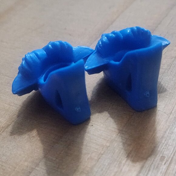 Monster High Frankie Stein Dead Tired Slippers Replacement Blue Shoes - Picture 4 of 6